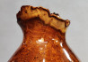 Wooden Vase Hand Carved Russian Olive Burl Wood